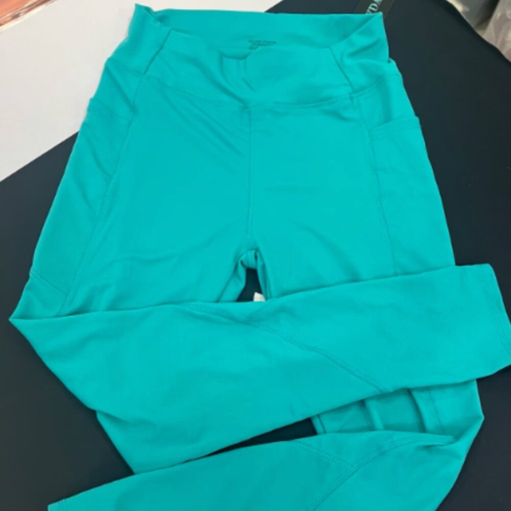 ✨ POP Fit Teal High-Waisted Leggings - Size 3X ✨